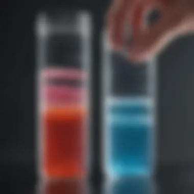 Comparison chart of different agarose concentrations.