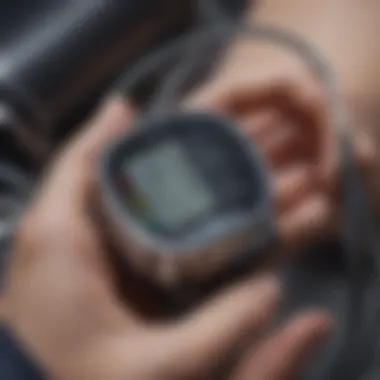 Advancements in Automated Blood Pressure Monitoring Automated blood pressure monitor in a clinical setting