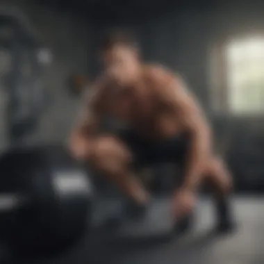 Effective Resistance Training Resistance training session demonstrating effective techniques to boost mitochondrial density.