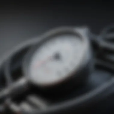 Precision in Blood Pressure Measurement Techniques Sphygmomanometer in use highlighting accuracy