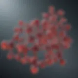 Molecular structure of ricinoleic acid from castor oil