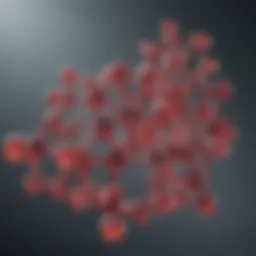 Molecular structure of ricinoleic acid from castor oil