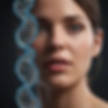 Role of DNA in Genetics and Molecular Biology Representation of DNA's role in genetics and molecular biology