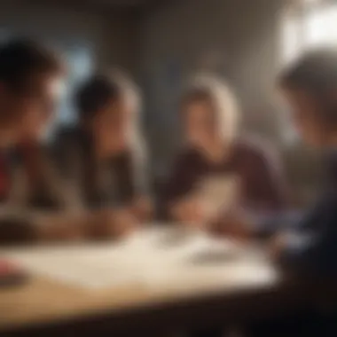 A community gathering focused on literacy initiatives