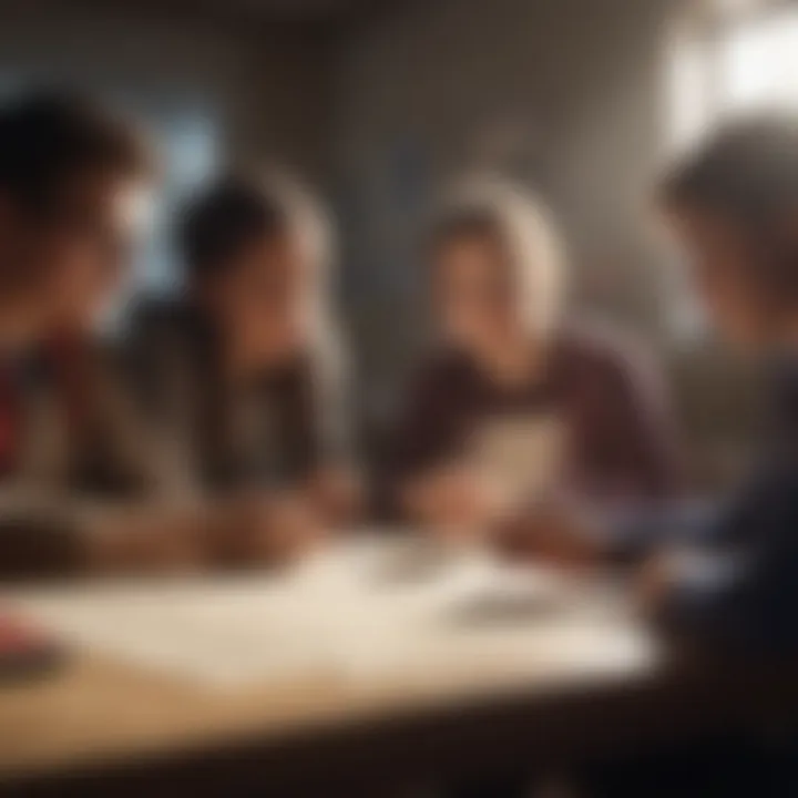 A community gathering focused on literacy initiatives