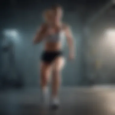 Physical Activity and Hormonal Balance An individual engaging in physical exercise