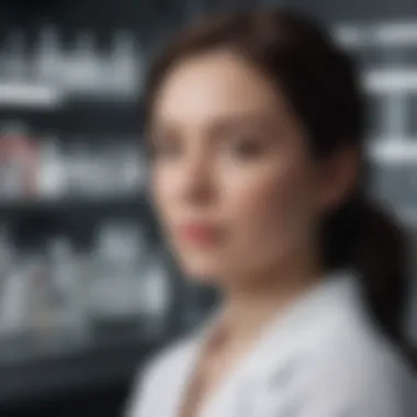 A well-organized laboratory setting with advanced skincare research equipment.