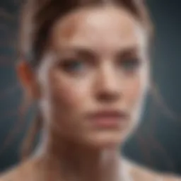 A detailed illustration showcasing the complexity of autoimmune diseases, highlighting various disorders and their interconnections.