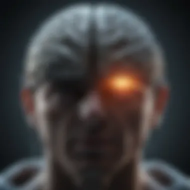 Brain Signals Translated into Commands A futuristic illustration of brain signals being translated into digital commands.