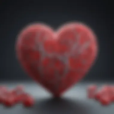 Graph showing prevalence rates of cardiovascular disease