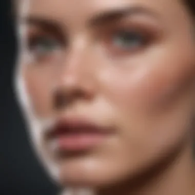 Aesthetic Applications of Collagen Therapy Visual representation of collagen replacement therapy applications in aesthetics