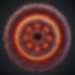 Illustration of Hepatitis C virus structure