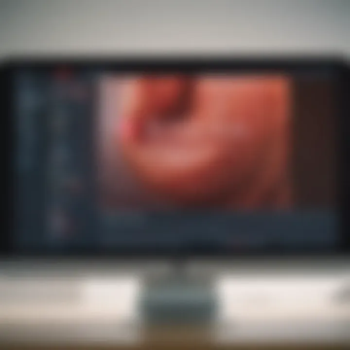 HIV treatment guidelines on a computer screen