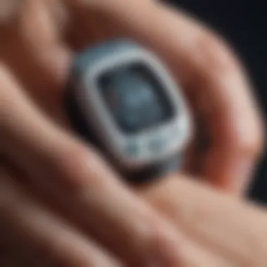 Monitoring Oxygen Saturation Levels Effectively Close-up of a pulse oximeter on a patient's finger