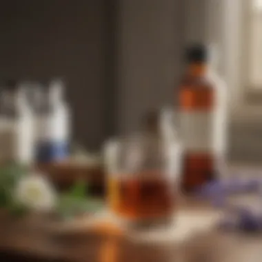 Elegant Homeopathic Remedies Traditional homeopathic remedies displayed elegantly