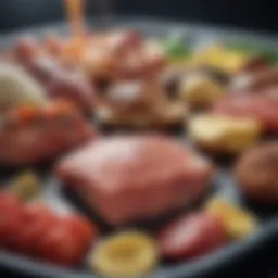 Conceptual representation of low carbohydrate high fat diet principles