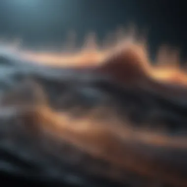 Sound Waves and Tinnitus Perception Visual depiction of sound waves and their perception in tinnitus.