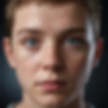 Facial Recognition Technology in Autism Assessment Symbolic representation of facial recognition technology in autism assessment