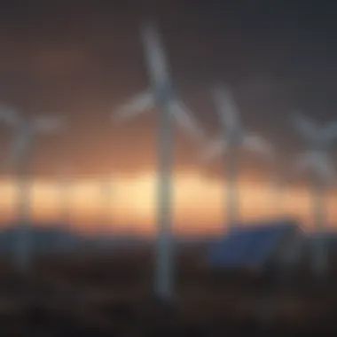 Efficiency Comparison: Solar vs. Wind Energy A comparison chart of solar and wind energy efficiencies