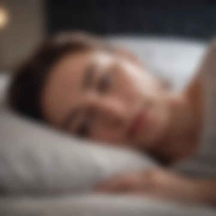 Graphic showing therapeutic interventions for sleep disturbances