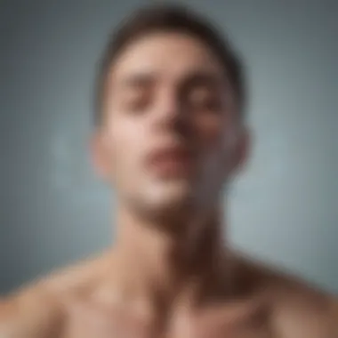 Diagram depicting psychological effects of controlled breathing.
