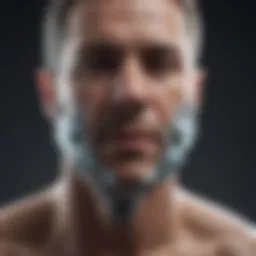 Illustration of respiratory system mechanics.