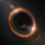 Artistic representation of a black hole with accretion disk