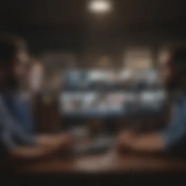Effective Communication in Remote Teams A team having a virtual meeting via video conferencing