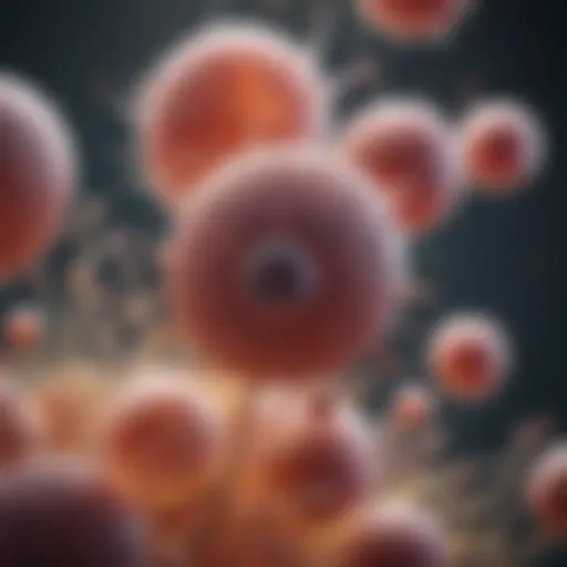 Visual representation of various types of stem cells