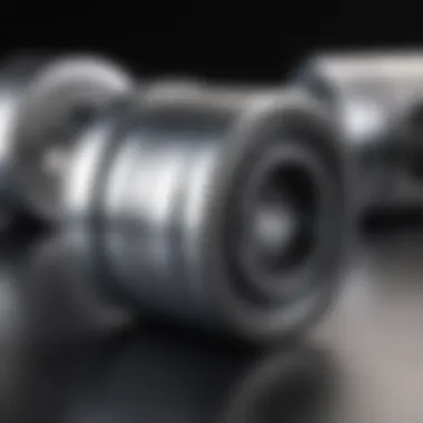 Neodymium Magnet Structure A detailed illustration showcasing the structure of a neodymium magnet