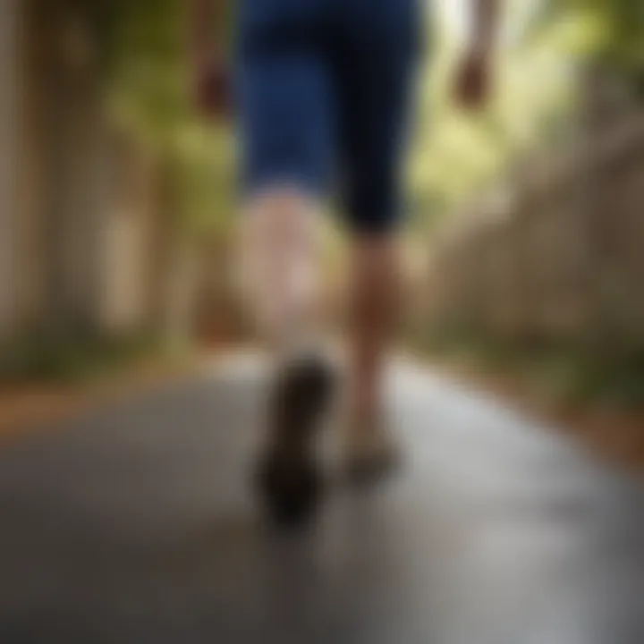 Graphic illustrating non-pharmacological interventions for gait disturbances