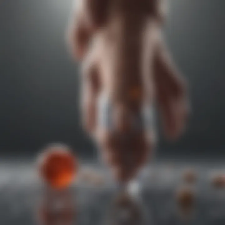 Visual representation of pharmacological treatment options for Parkinson's disease