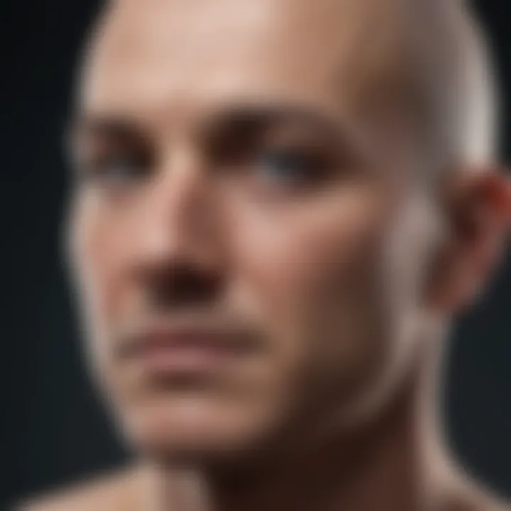 Visual representation of glioblastoma characteristics