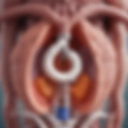 Illustration of inhaled corticosteroids mechanism of action