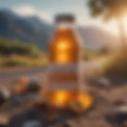 A diverse landscape illustrating various environmental factors affecting vitamin D synthesis.