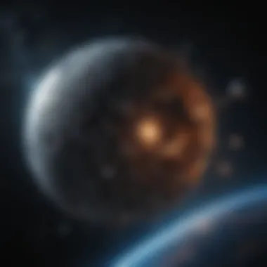 Visualization of Space Debris Around Earth A visualization of space debris orbiting Earth