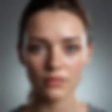 Online Testing Interface for Facial Recognition Visual representation of online testing interface for facial recognition