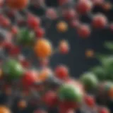 Chemical structures of common pesticide ingredients