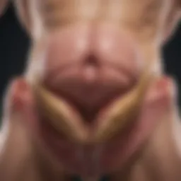 Detailed graphical representation of prostate anatomy