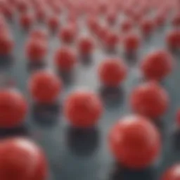 Illustration depicting the interaction between platelets and chemotherapy agents