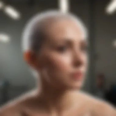 Visual representation of psychological impacts post-radiotherapy
