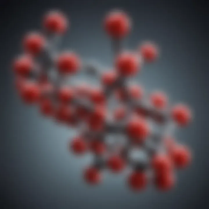 Molecular structure of resveratrol illustrating its chemical properties