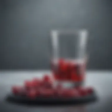 Graph depicting the health benefits associated with resveratrol intake