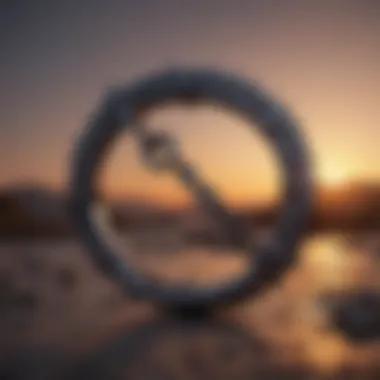 Symbol of Liberation Visual metaphor of a broken chain symbolizing liberation from past constraints