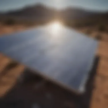 Solar panel installation showcasing renewable energy utilization