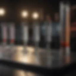 Graph illustrating system suitability parameters in HPLC