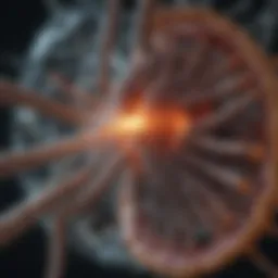 Diagram illustrating the biological mechanisms linking smoking to cancer development