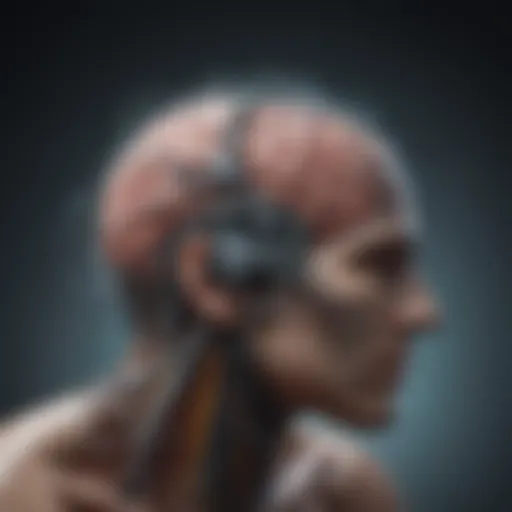 A brain with interconnected neural networks symbolizing mental health innovation
