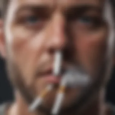 Respiratory Conditions Associated with Smoking Chart showing respiratory conditions linked to smoking habits