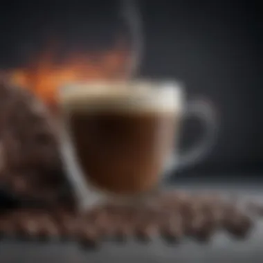 Biochemical Effects of Caffeine An infographic showing the biochemical effects of caffeine on the body